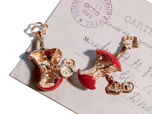 Image of The Red Relished Apple Cufflinks NEW!
