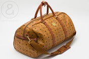 Image of MCM duffle Bag Cognac monogram :: Vintage Bags