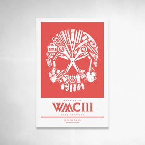 Image of Skull Handbill (Red) 6x9