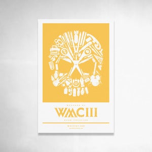 Image of Skull Handbill (Yellow) 6x9