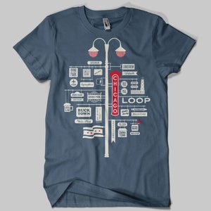 Image of Chicago Neighborhoods T-Shirt