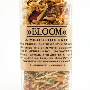 Image of Bloom - Herbal Detox Bath Jar 1oz