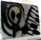Image of THE DARK -  11" X 14"