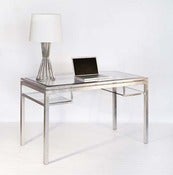 Image of Brentwood Silver Leaf Desk
