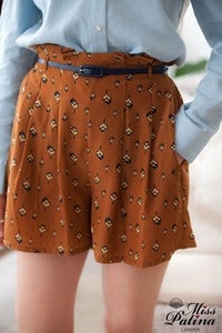 Image of "Do you know the way to San José?" Shorts (Ochre)