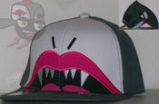 Image of I'MTD "Lovely Fang" Gray/White Snapback Hat Cap