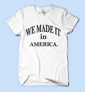 Image of We made it in America