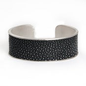 Image of Manchette Moon argent médium / Moon silver cuff medium