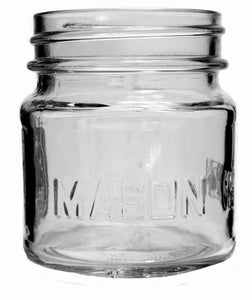 Image of 8oz Square Mason Jar