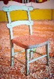 Image of Chaise shabby chic pour enfants / vintage kids chair 