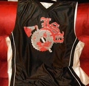 Image of LSP BLACK/WHITE BASKETBALL JERSEY
