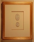 Image of Framed intaglios - "Maddy" Design