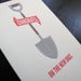Image of 1613 - new digs letterpress housewarming card