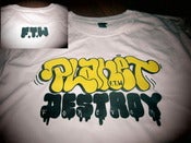 Image of PLANET DESTROY T-SHIRT + FREE ZINE