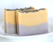 Image of Lemon Lavender Natural Goat's Milk Soap With Shea Butter