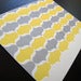 Image of 1801B - malaga blank letterpress note cards - set of 6