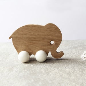 Image of Solid Oak White Elephant