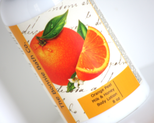 Image of Orange Peel Milk and Honey Body Lotion