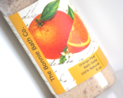 Image of Orange Peel Aromatherapy Bath Salts With Dried Orange Peel 