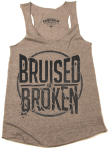 Image of BRUISED NOT BROKEN - LADIES TANK TOP 