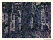Image of Untitled  (Pierrefonds Courtyard), art print
