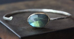 Image of Labradorite Cuff Bracelet