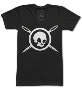 SKULL & NEEDLES (V-Black)
