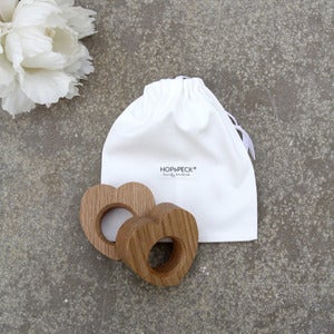 Image of Mr & Mrs heart egg cups (Pair)
