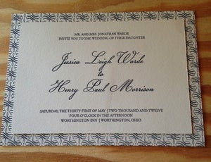 Image of Worthington Script Wedding Invitation Suite