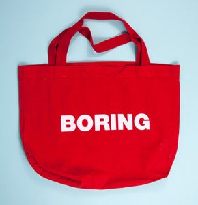 Image of BORING Tote Bag