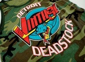 Image of Detroit Deadstock Vintage Vipers Logo Flip Camo Tank Top Shirt