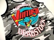 Image of Detroit Deadstock Vintage Vipers Logo Flip City Camo Tank Top Shirt