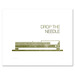 Image of Drop the Needle Print - Letterpress