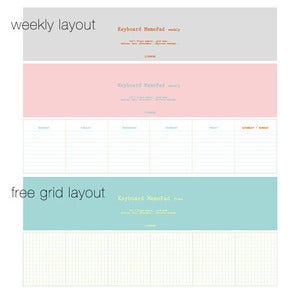 Image of LiveWork Keyboard Memopad