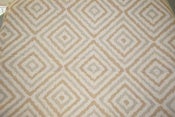Image of Jonathan Adler for Kravet Gray and Tan Geometric Ikat Fabric