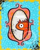 Image of Fun Monster Painting - 8 x 10 Print