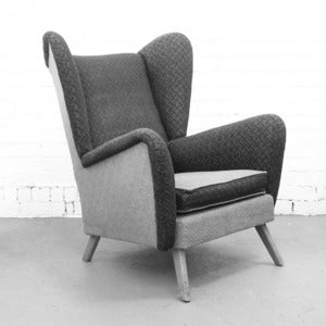 Image of Bespoke Vintage Wing Chair