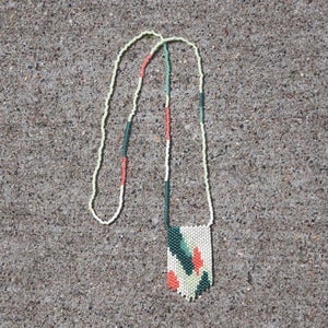 Image of Summer Paint Palette Necklace