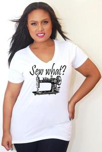 Image of Sew What - V-Neck - Tess Munster Shop 