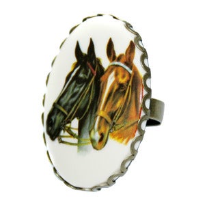 Image of Horse Play Cameo Ring