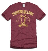 Image of Vintage "Scarecrow" Tee -Maroon - SOLD OUT TEMPORARILY WHILE WE DO INVENTORY