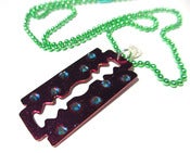 Image of Razor Blade Necklace