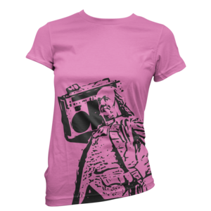 Image of Women's Ben Jammin' Tee (Pink)  
