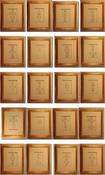 Image of Framed intaglios, set of 20