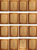 Image of Framed intaglios, set of 16