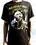 Image of Against Me! - Black Me Out T-Shirt