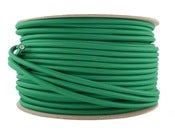 Image of PEA GREEN | fabric lighting flex cable | ROUND