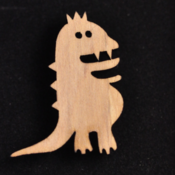 Image of Shilo Wooden Brooch