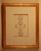 Image of Framed intaglios - "Elyse" design