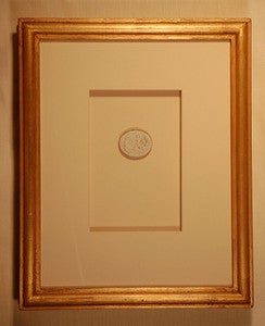 Image of Framed Intaglios - "Yancey" Design